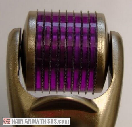 Dermaroller with 540 needles