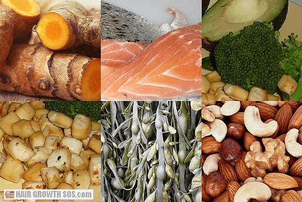 Foods for hair growth