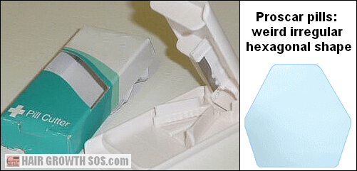 You might need to use a pill cutter to avoid possible Proscar side effects by overdosing Proscar pill and pill cutter mess